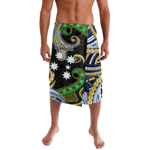 South Sea Islanders And Vanuatu Lavalava Boar Tusk Warrior Southern Tribal Pattern