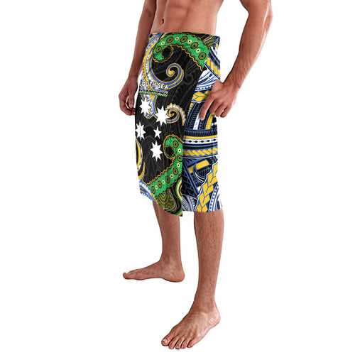 South Sea Islanders And Vanuatu Lavalava Boar Tusk Warrior Southern Tribal Pattern