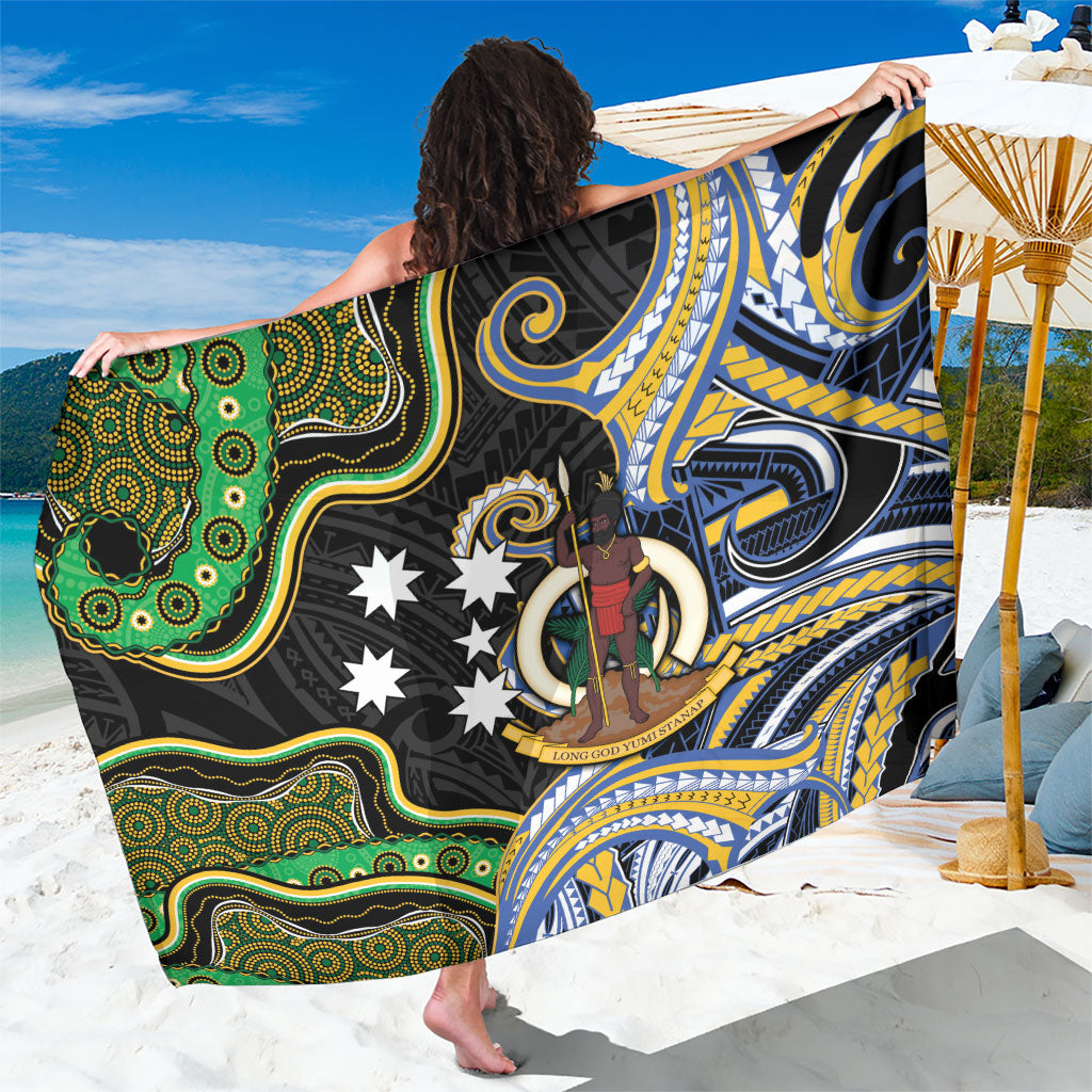 South Sea Islanders And Vanuatu Sarong Boar Tusk Warrior Southern Tribal Pattern