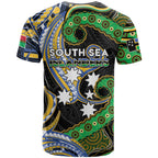South Sea Islanders And Vanuatu T Shirt Boar Tusk Warrior Southern Tribal Pattern