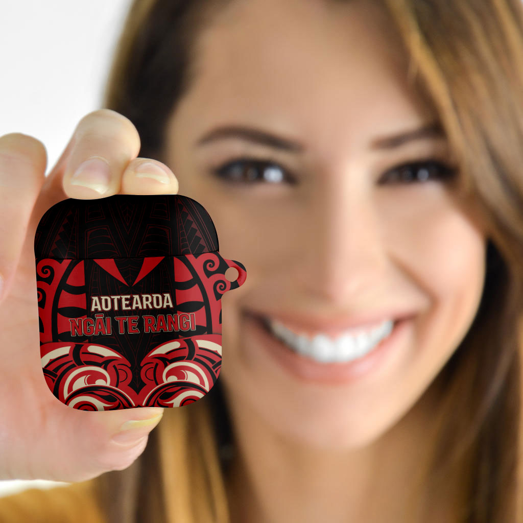 Aotearoa Ngai Te Rangi AirPods Case New Zealand Traditional Maori Pattern