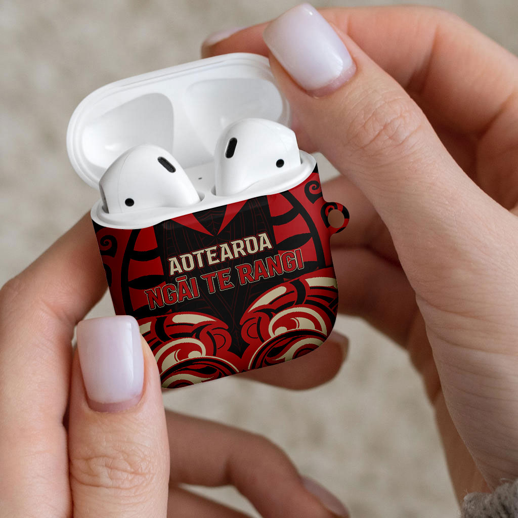 Aotearoa Ngai Te Rangi AirPods Case New Zealand Traditional Maori Pattern
