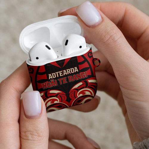 Aotearoa Ngai Te Rangi AirPods Case New Zealand Traditional Maori Pattern