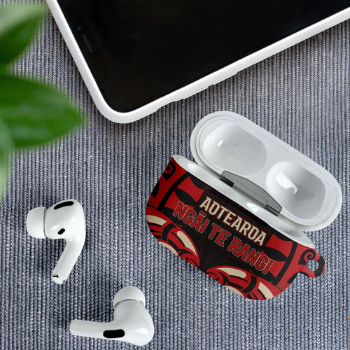 Aotearoa Ngai Te Rangi AirPods Case New Zealand Traditional Maori Pattern