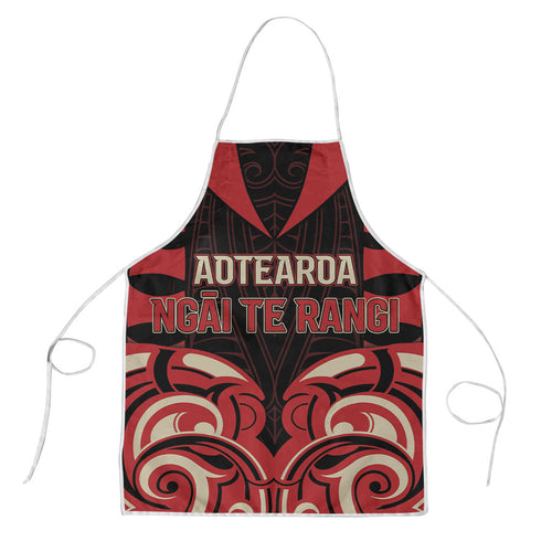 Aotearoa Ngai Te Rangi Apron New Zealand Traditional Maori Pattern