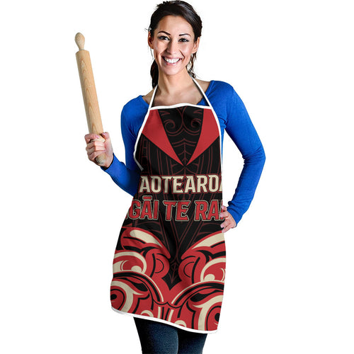 Aotearoa Ngai Te Rangi Apron New Zealand Traditional Maori Pattern