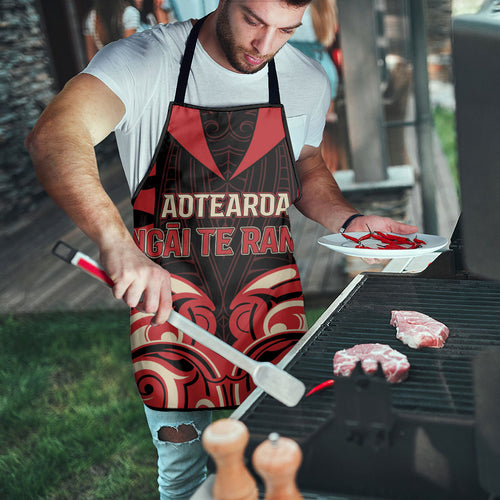 Aotearoa Ngai Te Rangi Apron New Zealand Traditional Maori Pattern