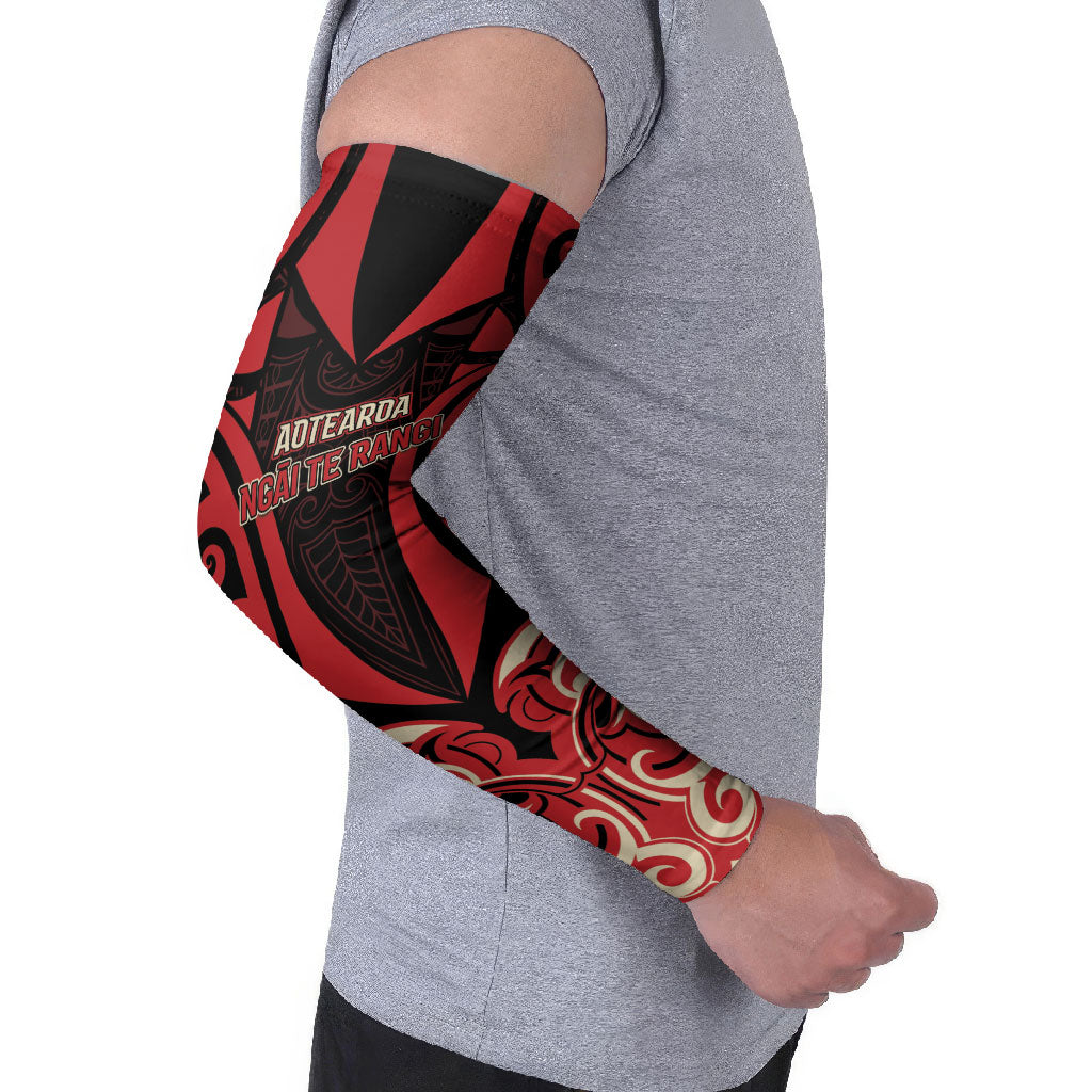 Custom Aotearoa Ngai Te Rangi Arm Sleeves New Zealand Traditional Maori Pattern