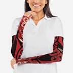 Custom Aotearoa Ngai Te Rangi Arm Sleeves New Zealand Traditional Maori Pattern