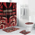 Aotearoa Ngai Te Rangi Bathroom Set New Zealand Traditional Maori Pattern