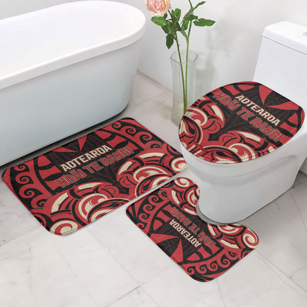 Aotearoa Ngai Te Rangi Bathroom Set New Zealand Traditional Maori Pattern