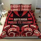 Aotearoa Ngai Te Rangi Bedding Set New Zealand Traditional Maori Pattern