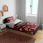 Aotearoa Ngai Te Rangi Bedding Set New Zealand Traditional Maori Pattern