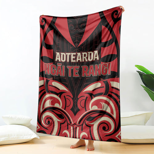 Aotearoa Ngai Te Rangi Blanket New Zealand Traditional Maori Pattern