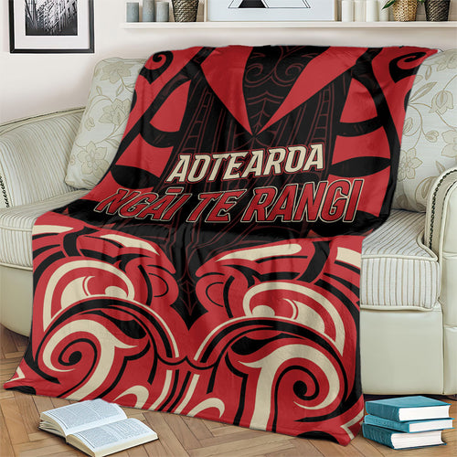 Aotearoa Ngai Te Rangi Blanket New Zealand Traditional Maori Pattern
