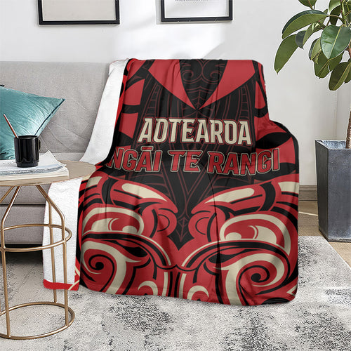Aotearoa Ngai Te Rangi Blanket New Zealand Traditional Maori Pattern