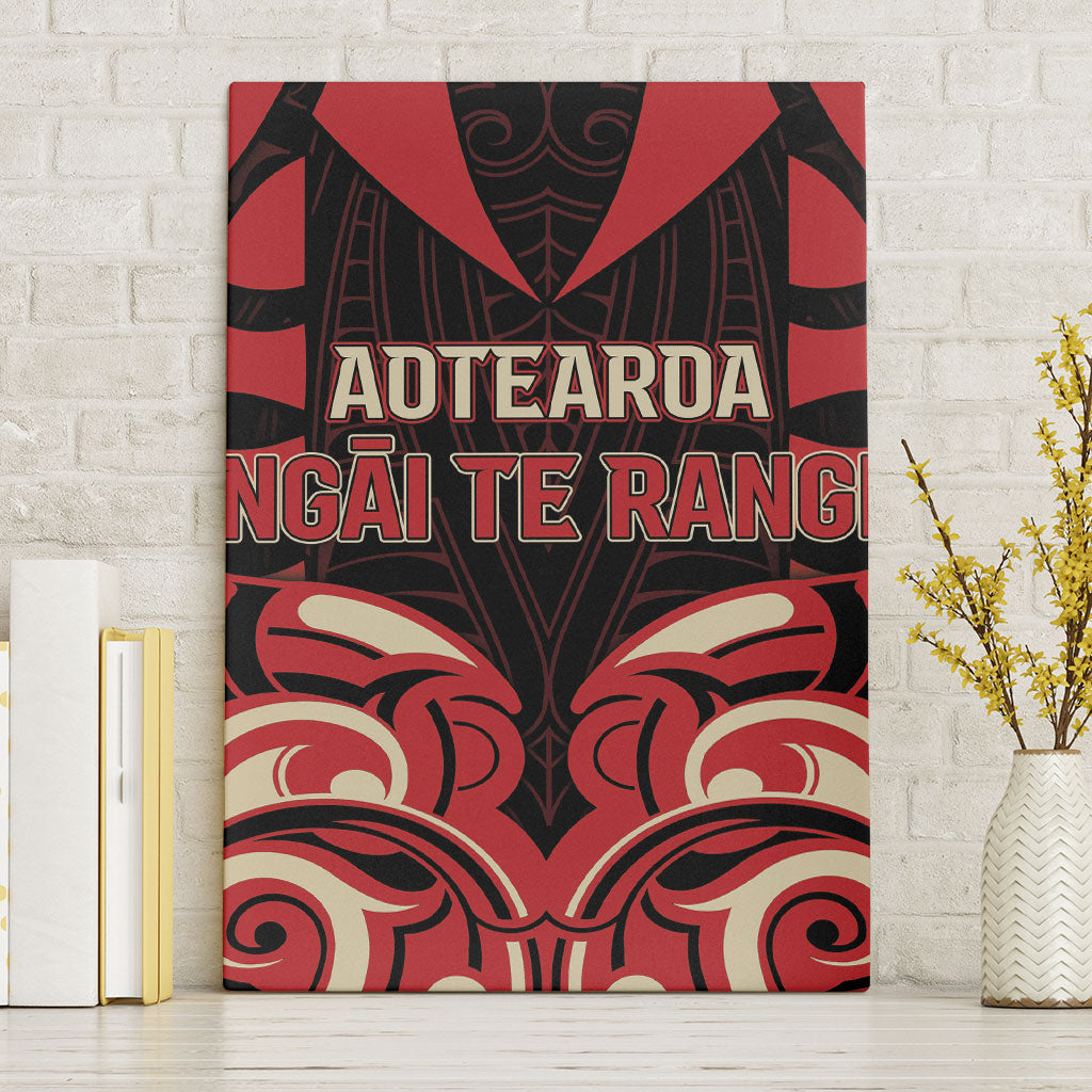 Aotearoa Ngai Te Rangi Canvas Wall Art New Zealand Traditional Maori Pattern