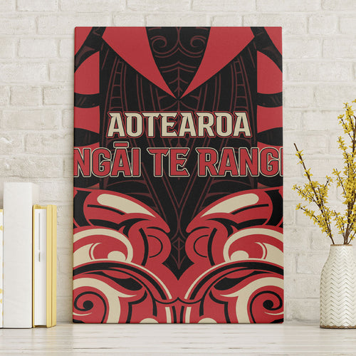 Aotearoa Ngai Te Rangi Canvas Wall Art New Zealand Traditional Maori Pattern