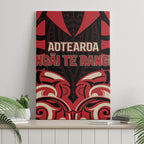 Aotearoa Ngai Te Rangi Canvas Wall Art New Zealand Traditional Maori Pattern