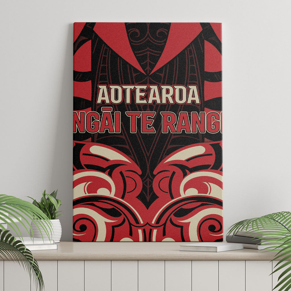 Aotearoa Ngai Te Rangi Canvas Wall Art New Zealand Traditional Maori Pattern
