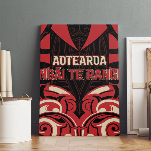 Aotearoa Ngai Te Rangi Canvas Wall Art New Zealand Traditional Maori Pattern