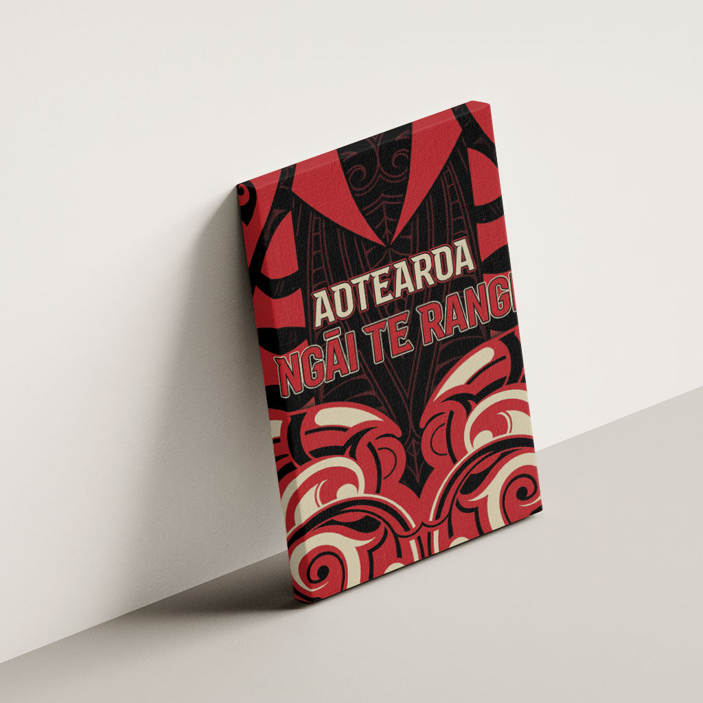 Aotearoa Ngai Te Rangi Canvas Wall Art New Zealand Traditional Maori Pattern