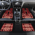 Custom Aotearoa Ngai Te Rangi Car Mats New Zealand Traditional Maori Pattern