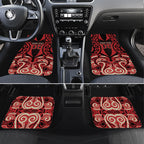 Custom Aotearoa Ngai Te Rangi Car Mats New Zealand Traditional Maori Pattern