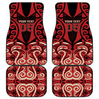 Custom Aotearoa Ngai Te Rangi Car Mats New Zealand Traditional Maori Pattern