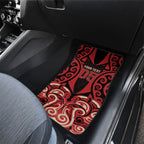 Custom Aotearoa Ngai Te Rangi Car Mats New Zealand Traditional Maori Pattern