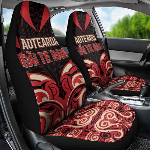 Aotearoa Ngai Te Rangi Car Seat Cover New Zealand Traditional Maori Pattern