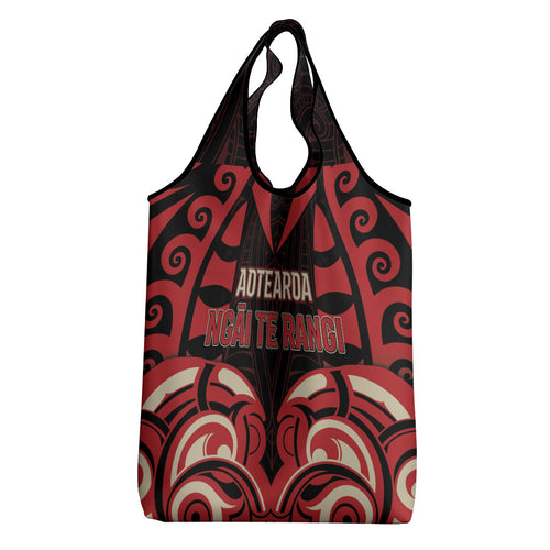 Aotearoa Ngai Te Rangi Grocery Bag New Zealand Traditional Maori Pattern