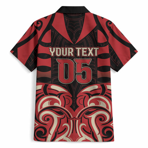 Custom Aotearoa Ngai Te Rangi Hawaiian Shirt New Zealand Traditional Maori Pattern