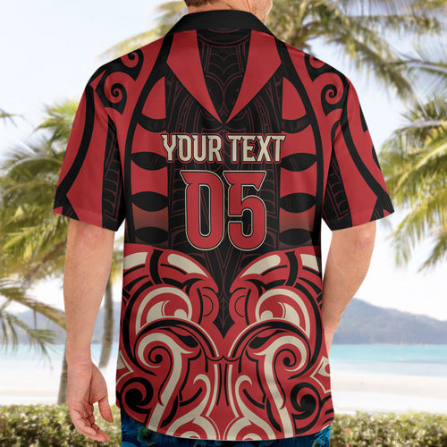 Custom Aotearoa Ngai Te Rangi Hawaiian Shirt New Zealand Traditional Maori Pattern