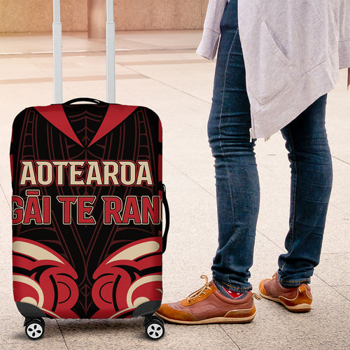 Aotearoa Ngai Te Rangi Luggage Cover New Zealand Traditional Maori Pattern