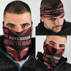 Aotearoa Ngai Te Rangi Neck Gaiter New Zealand Traditional Maori Pattern