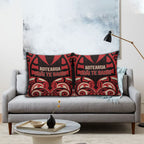 Aotearoa Ngai Te Rangi Pillow Cover New Zealand Traditional Maori Pattern