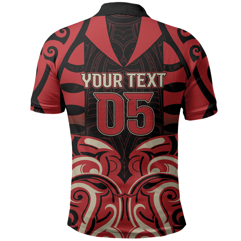 Custom Aotearoa Ngai Te Rangi Polo Shirt New Zealand Traditional Maori Pattern