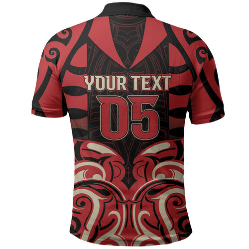 Custom Aotearoa Ngai Te Rangi Polo Shirt New Zealand Traditional Maori Pattern