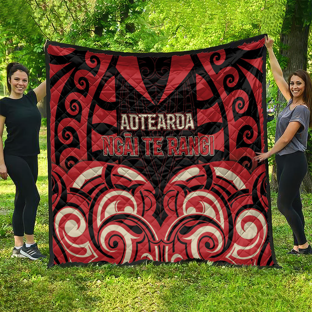 Aotearoa Ngai Te Rangi Quilt New Zealand Traditional Maori Pattern