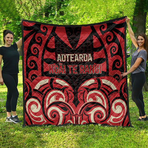 Aotearoa Ngai Te Rangi Quilt New Zealand Traditional Maori Pattern