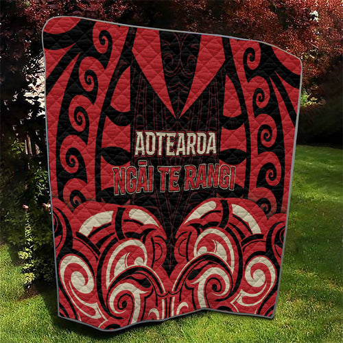 Aotearoa Ngai Te Rangi Quilt New Zealand Traditional Maori Pattern