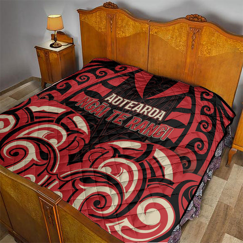 Aotearoa Ngai Te Rangi Quilt New Zealand Traditional Maori Pattern
