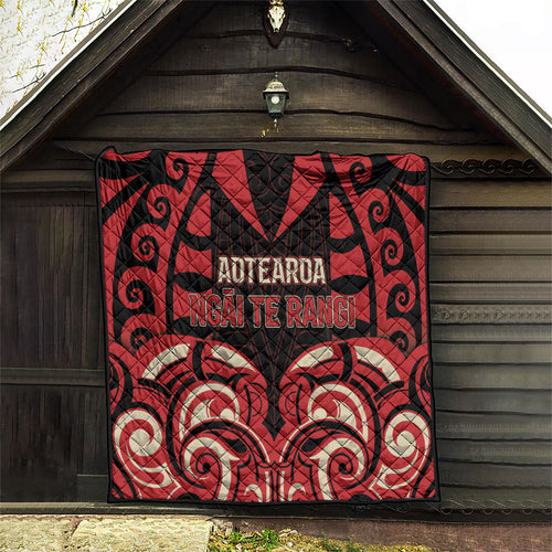 Aotearoa Ngai Te Rangi Quilt New Zealand Traditional Maori Pattern