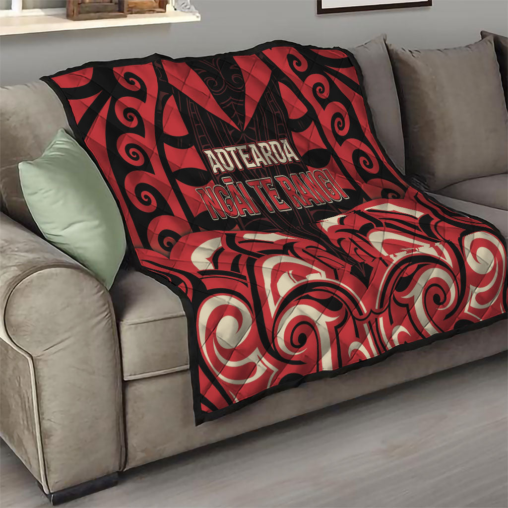Aotearoa Ngai Te Rangi Quilt New Zealand Traditional Maori Pattern