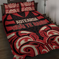 Aotearoa Ngai Te Rangi Quilt Bed Set New Zealand Traditional Maori Pattern