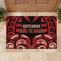 Aotearoa Ngai Te Rangi Rubber Doormat New Zealand Traditional Maori Pattern