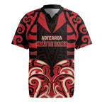 Custom Aotearoa Ngai Te Rangi Rugby Jersey New Zealand Traditional Maori Pattern