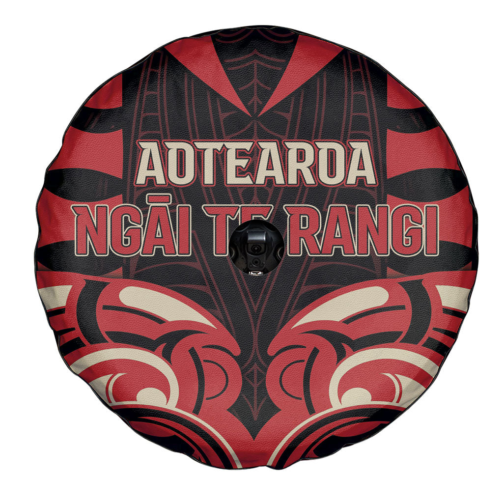 Aotearoa Ngai Te Rangi Spare Tire Cover New Zealand Traditional Maori Pattern