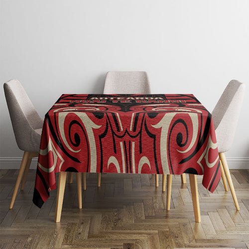 Aotearoa Ngai Te Rangi Tablecloth New Zealand Traditional Maori Pattern